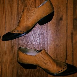 Womens Leather Booties